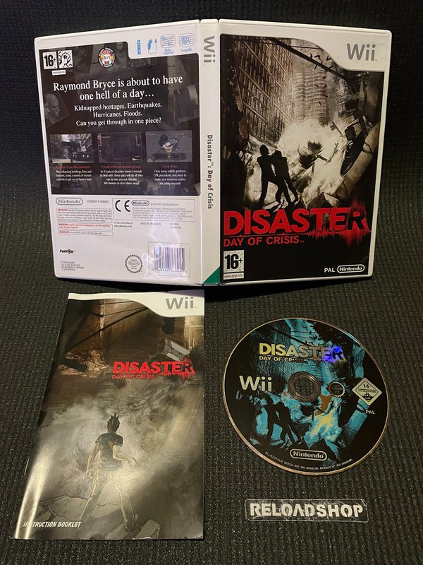 Disaster Day Of Crisis Wii (käytetty) CiB