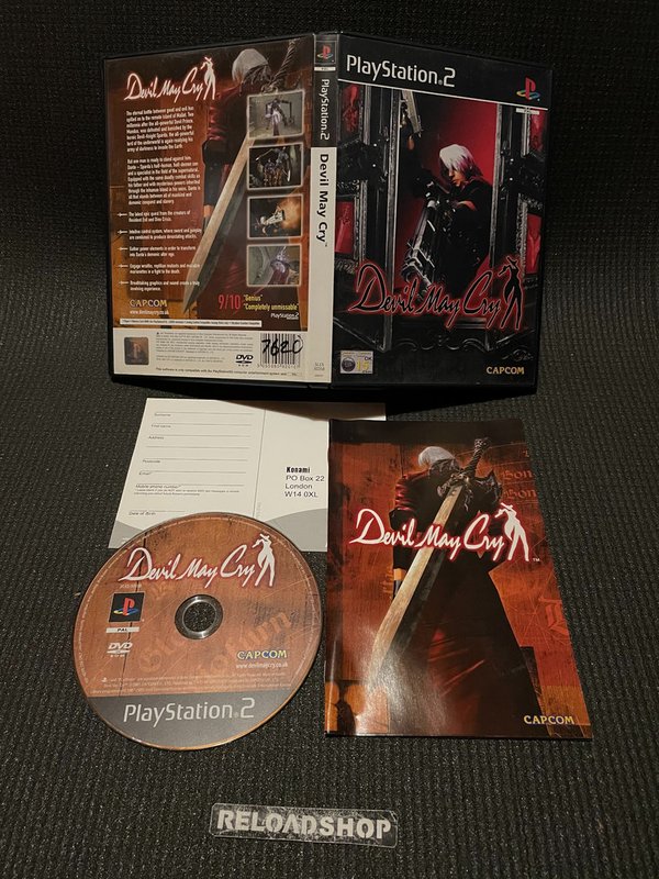 Devil May Cry PS2 (käytetty) CiB