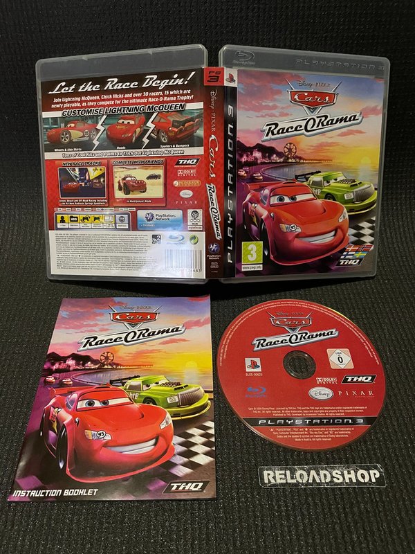 Disney Pixar Cars Race ORama - Nordic PS3 (käytetty) CiB