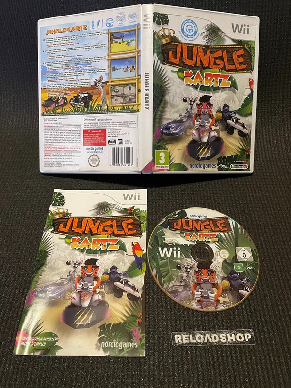 Jungle Kartz Wii (käytetty) CiB