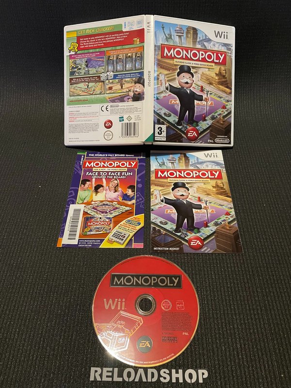 Monopoly Wii (käytetty) CiB