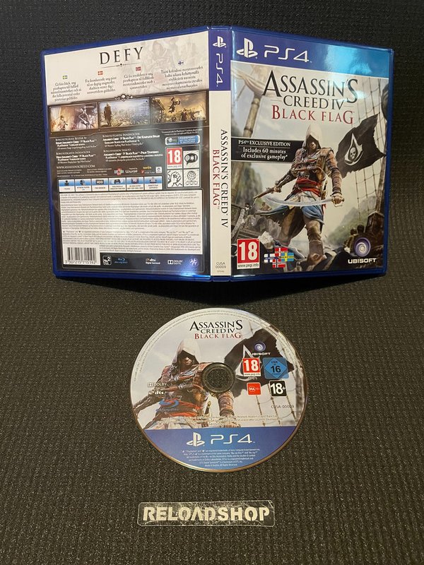 Assassin's Creed IV Black Flag - Nordic PS4 (käytetty)