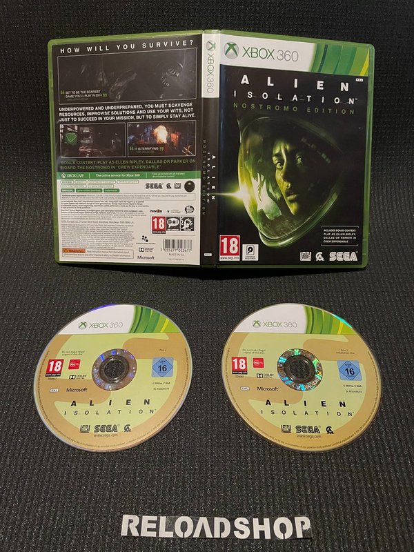 Alien Isolation - Nostromo Edition Xbox 360 (käytetty)