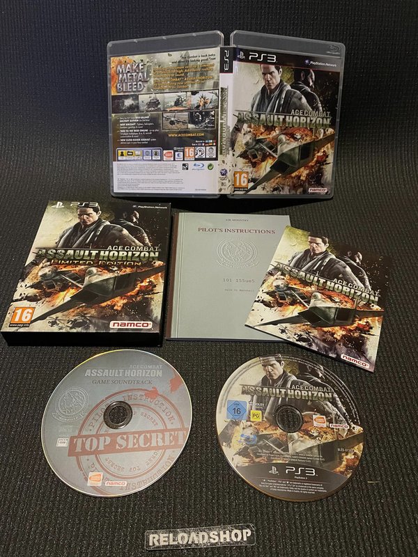 Ace Combat Assault Horizon Limited Edition PS3 (käytetty) CiB