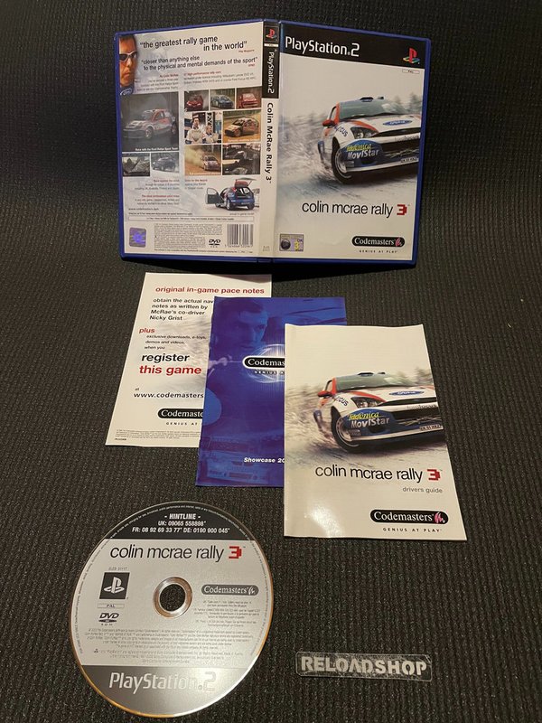 Colin McRae Rally 3 PS2 (käytetty) CiB