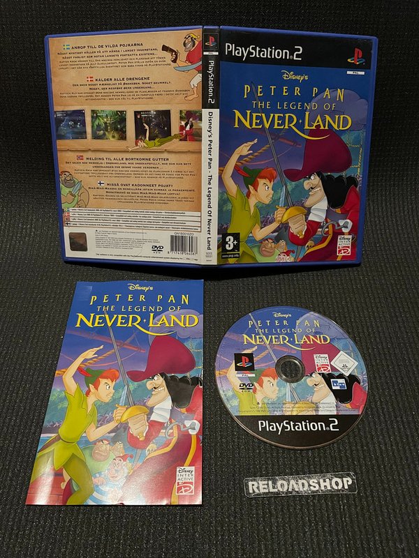 Disney's Peter Pan - The Legend Of Never Land - Nordic PS2 (käytetty) CiB