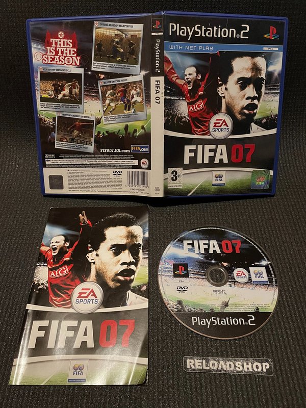 FIFA 07 - FIN PS2 (käytetty) CiB