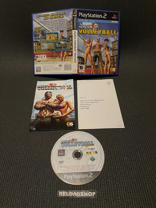 Outlaw Volleyball Remixed PS2 (käytetty) CiB