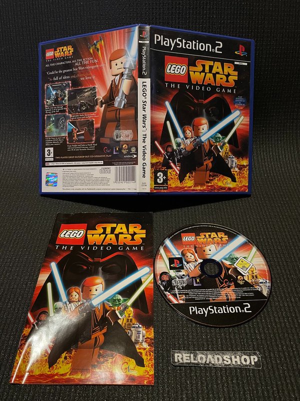LEGO Star Wars The Video Game PS2 (käytetty) CiB