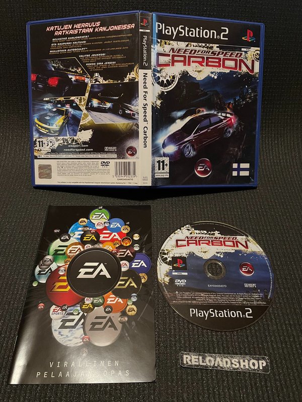 Need for Speed Carbon - FIN PS2 (käytetty)