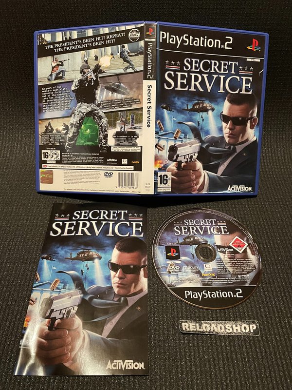 Secret Service PS2 (käytetty) CiB