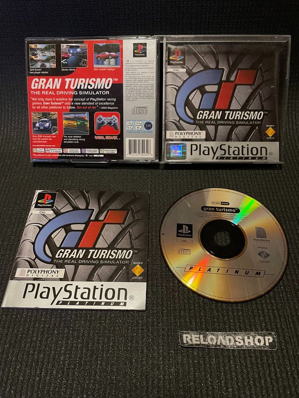 Gran Turismo Platinum PS1 (käytetty) CiB