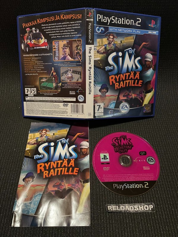 The Sims Ryntää Raitille PS2 (käytetty) CiB