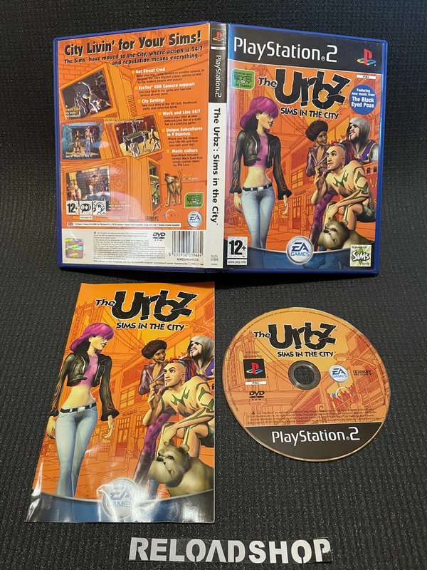 The Urbz Sims in the City PS2 (käytetty) CiB