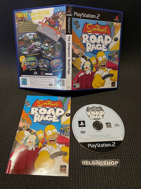 The Simpsons Road Rage PS2 (käytetty) CiB
