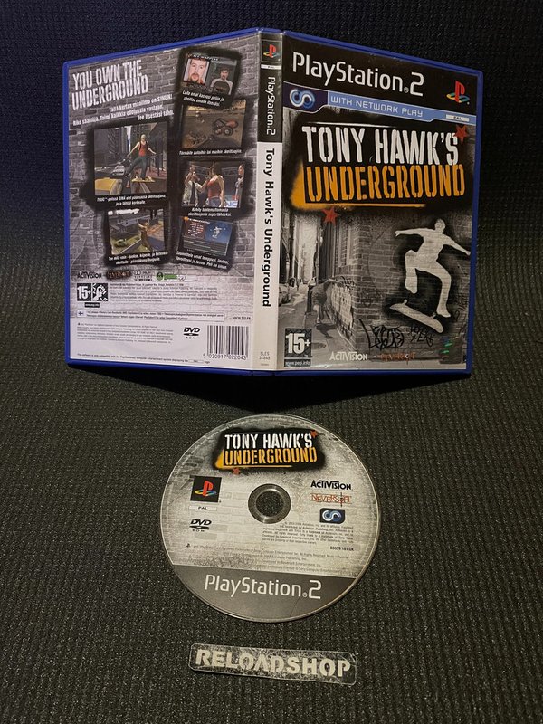Tony Hawk's Underground - FIN PS2 (käytetty)