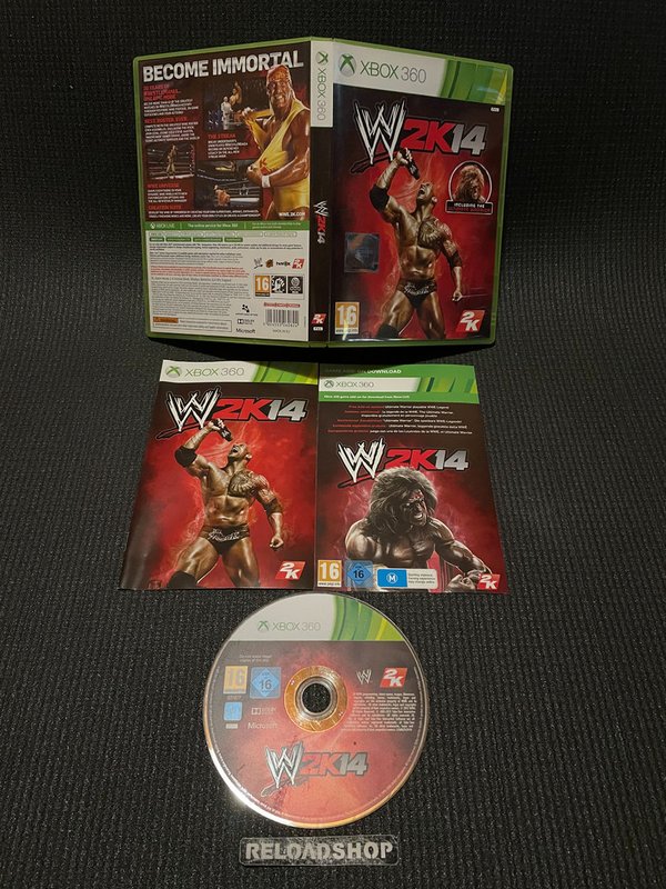 WWE 2k14 Xbox 360 (käytetty) CiB