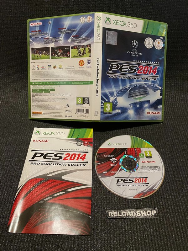 Pro Evolution Soccer 2014 Xbox 360 (käytetty) CiB