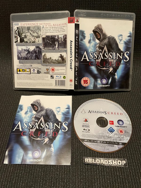 Assassin's Creed PS3 (käytetty) CiB