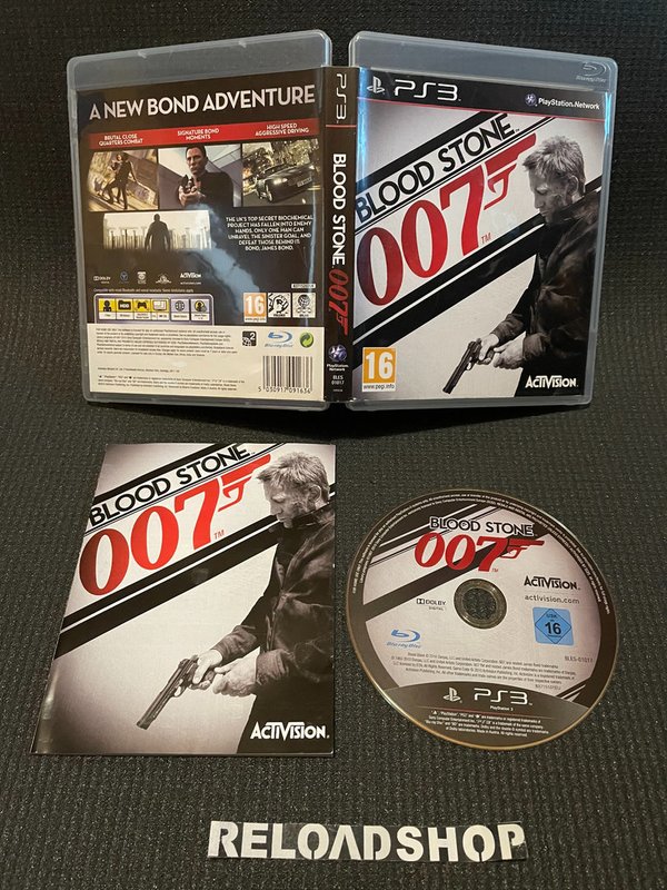 Blood Stone 007 PS3 (käytetty) CiB