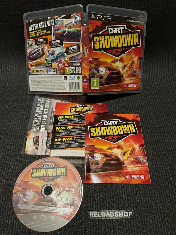 Dirt Showdown PS3 (käytetty) CiB