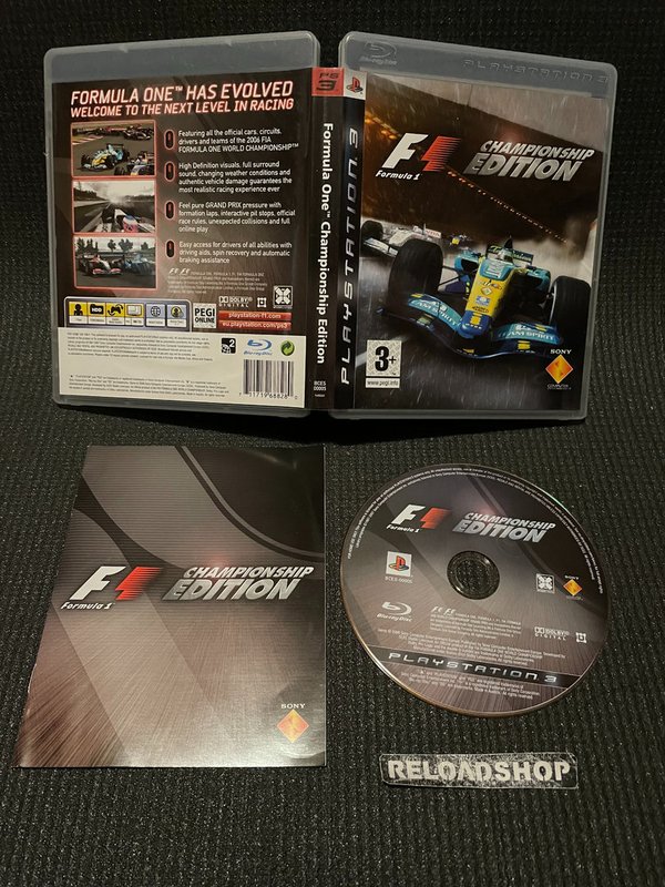 Formula One Championship Edition PS3 (käytetty) CiB