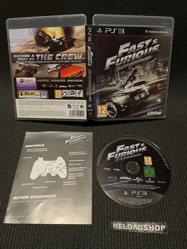 Fast & Furious Showdown PS3 (käytetty) CiB