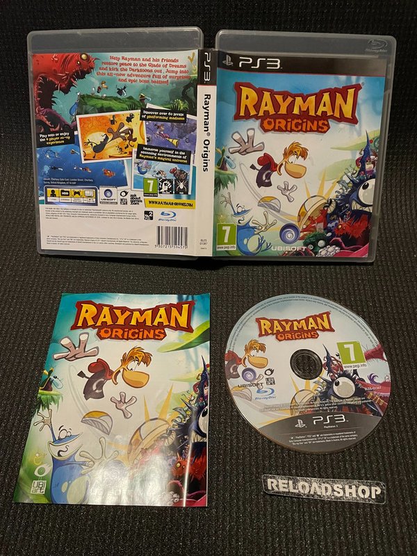 Rayman Origins PS3 (käytetty) CiB