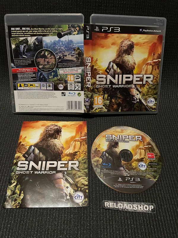Sniper Ghost Warrior PS3 (käytetty) CiB