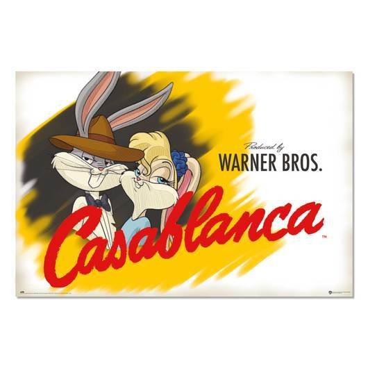 WARNER BROS 100th Anniversary - Casablanca MAXI JULISTE (61×91.5cm)