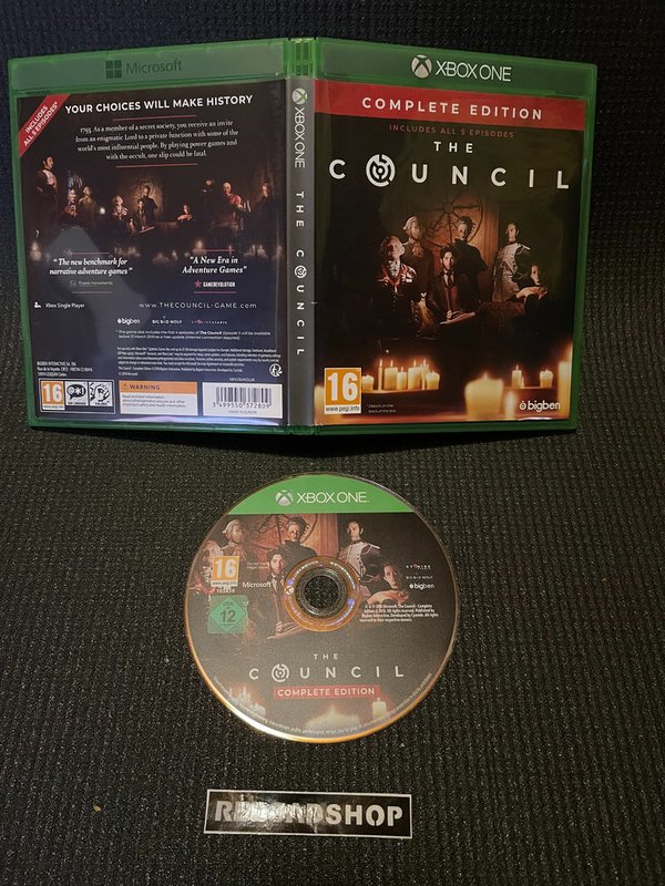 THE COUNCIL Complete Edition Xbox One (käytetty)