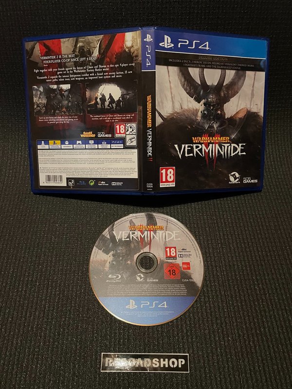 Warhammer Vermintide 2 Deluxe Edition PS4 (käytetty)