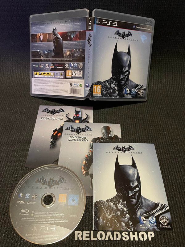 Batman Arkham Origins PS3 (käytetty) CiB