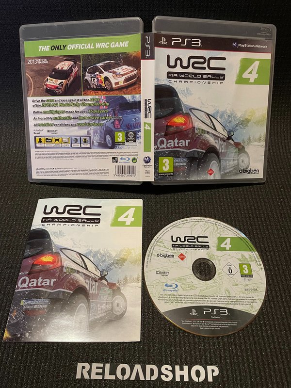 WRC 4 FIA World Rally Championship PS3 (käytetty) CiB