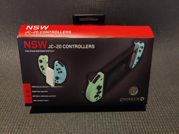Gioteck JC-20 Nintendo Switch Controllers Pastel *UUDET*