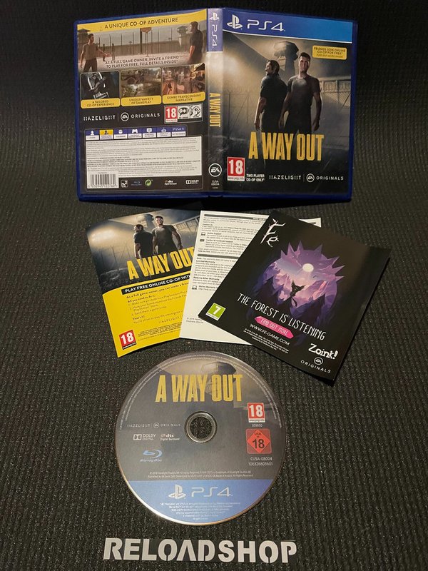 A Way Out PS4 (käytetty)