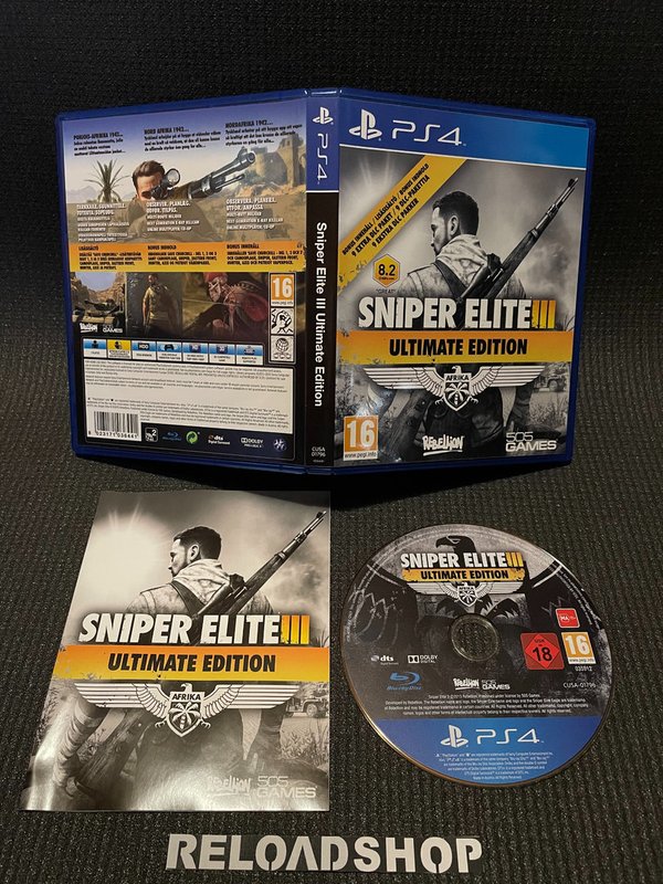 Sniper Elite 3 - Ultimate Edition PS4 (käytetty)