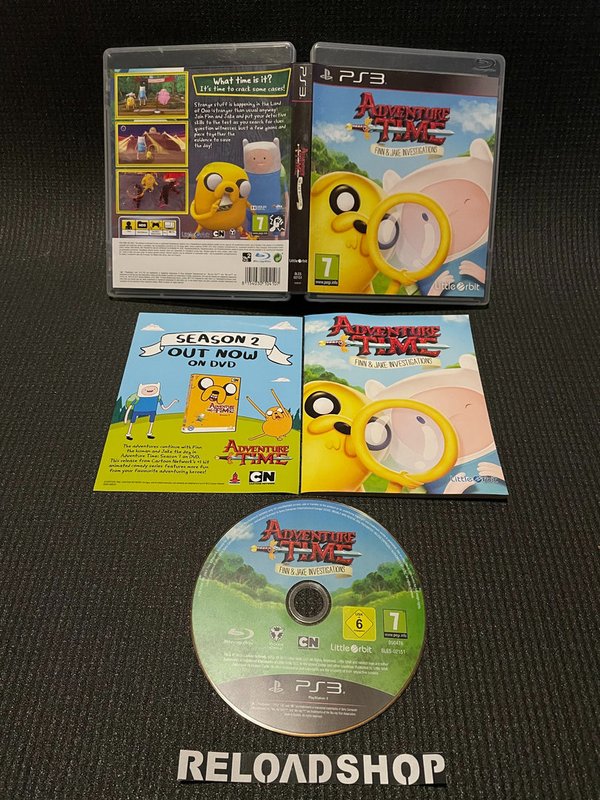 Adventure Time Finn and Jake Investigations PS3 (käytetty) CiB