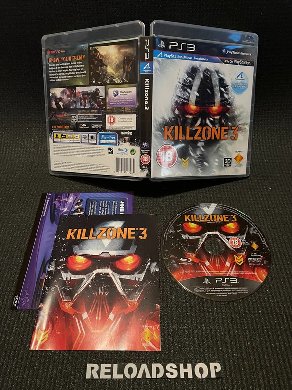 Killzone 3 PS3 (käytetty) CiB