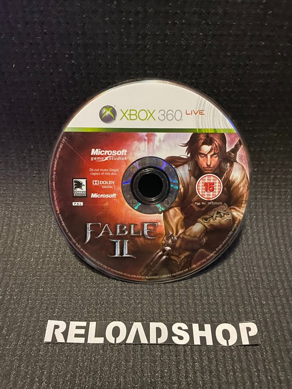 Fable II - Disc Xbox 360 (käytetty) CiB