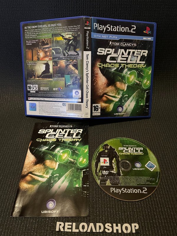 Tom Clancy's Splinter Cell Chaos Theory PS2 (käytetty) CiB