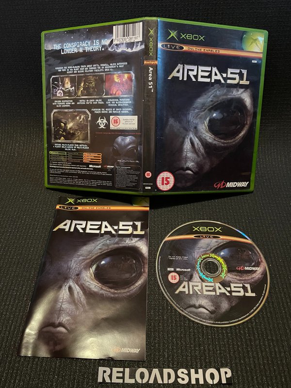Area 51 Xbox (käytetty) CiB
