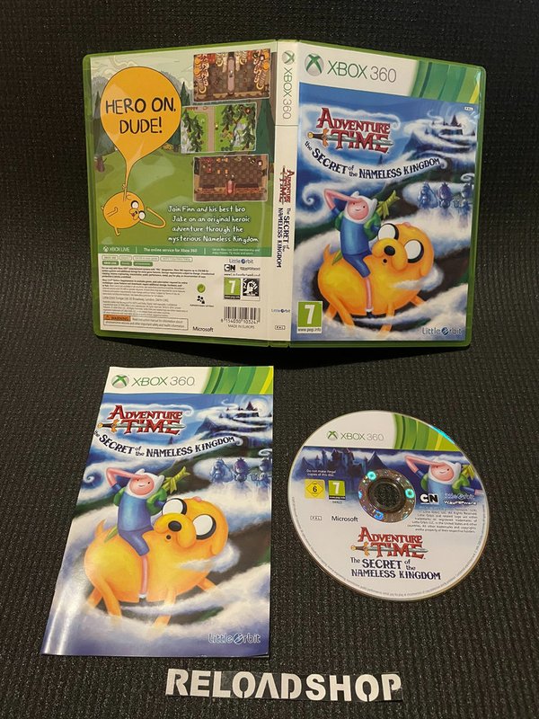 Adventure Time: The Secret of the Nameless Kingdom Xbox 360 (käytetty) CiB