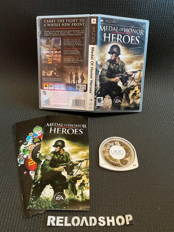 Medal of Honor Heroes PSP (käytetty) CiB