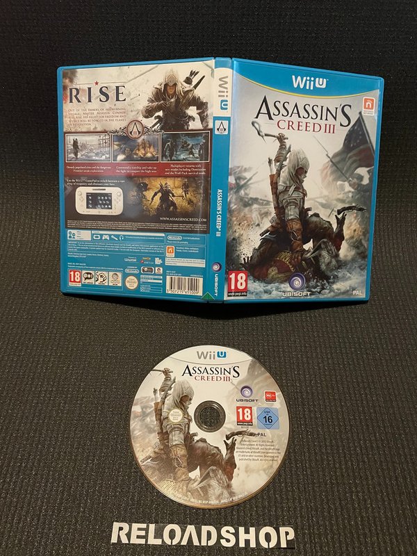 Assassin's Creed III Wii U (käytetty)