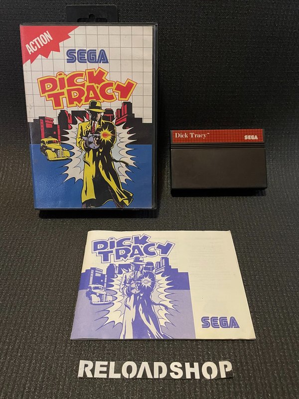 Dick Tracy SEGA Master System (käytetty) CiB