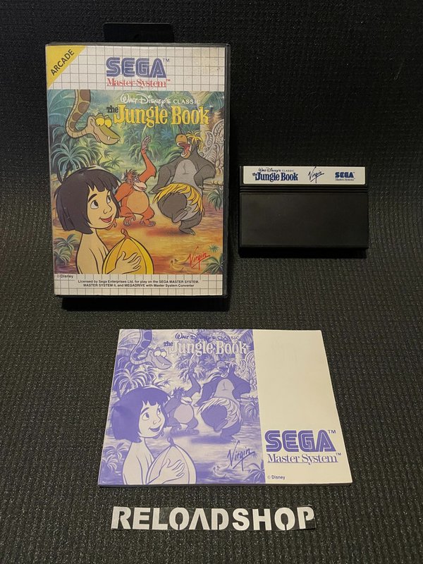 The Jungle Book SEGA Master System (käytetty) CiB