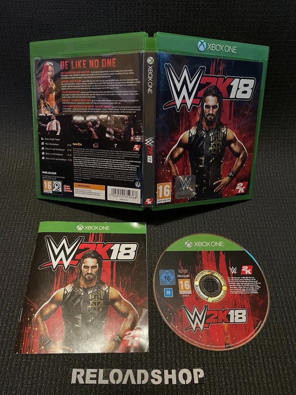 WWE 2K18 Xbox One (käytetty)