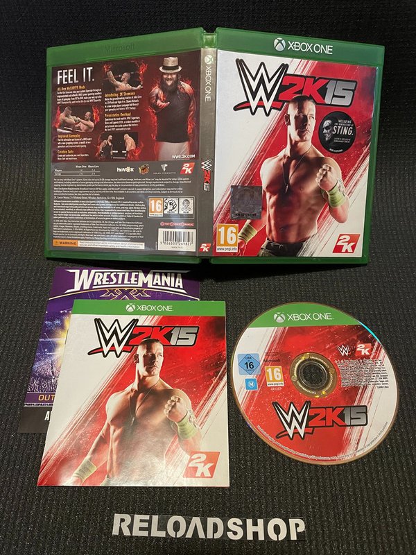 WWE 2K15 Xbox One (käytetty)