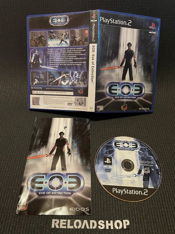 EOE EVE OF EXTINCTION PS2 (käytetty) CiB